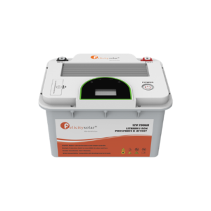FLA12200 Felicity 2.56kWh 12V LiFePO₄ Battery – 200Ah, 6000 Cycles