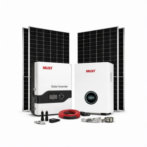 5.5kW MUST Lithium Solar Family Power Kit 48V | 5.12 kWh Battery Complete Package