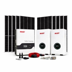 10kW MUST Lithium Power Solar Kit 48V | All-Inclusive Package