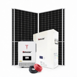 3.2kW Amizar Lithium Solar Home System 24V | Complete Kit