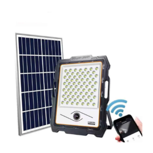 100W ALLTOP Solar Camera Flood Light WiFi Waterproof IP65 CCTV Outdoor LED